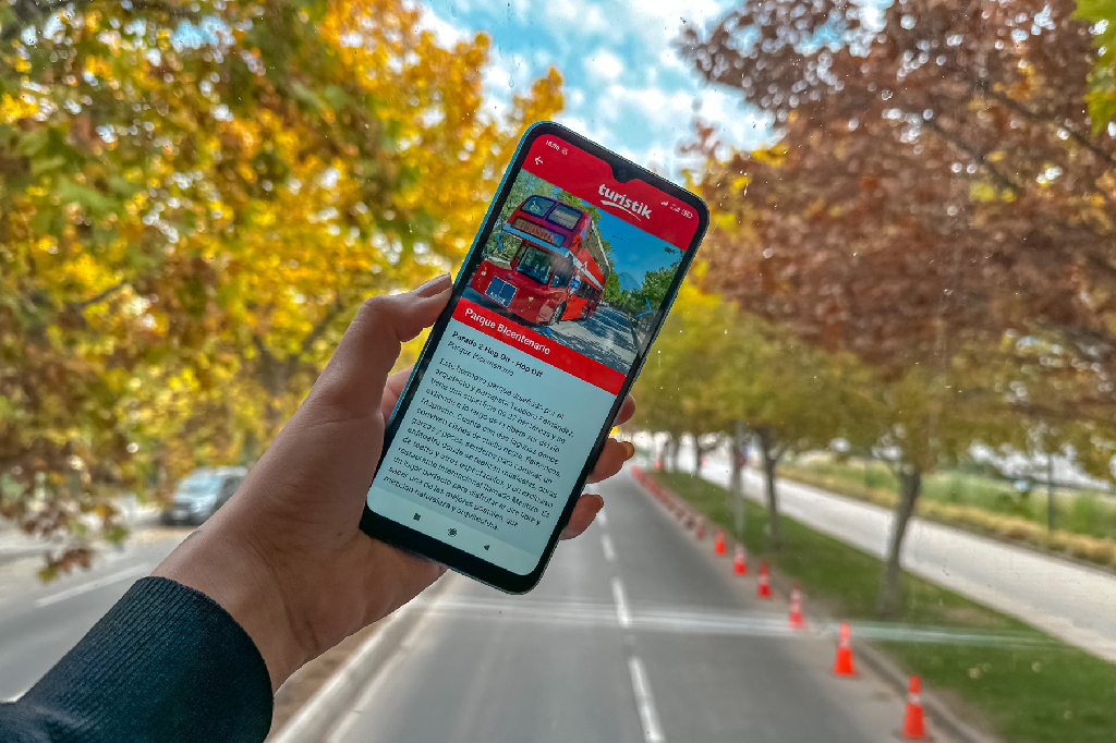Recorre Santiago junto a la nueva app Turistik&nbsp;Chile.