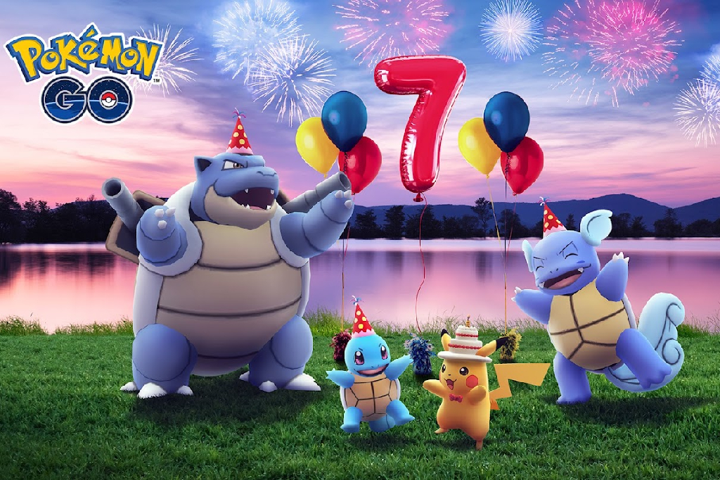 Pokémon GO celebra su séptimo aniversario con bombos y&nbsp;platillos.