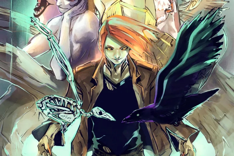 Horror y fantasía: Acción Comics publica el manga argentino ‘Corvax&nbsp;Stigmata’.