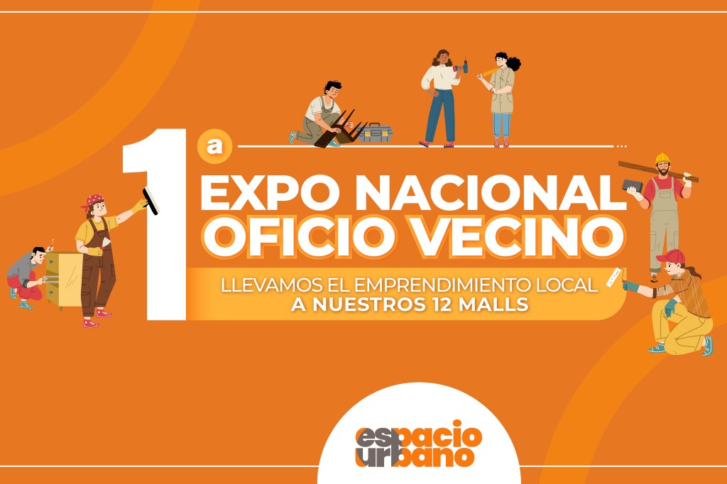 Más de 100 emprendedores exponen en los Mall Espacio Urbano de&nbsp;Chile.